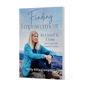 Bookfinding empowerment in grief & loss book